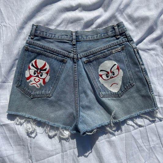 Vtg ‘Mask Man’ Shorts